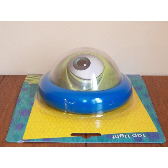 Monsters Inc Mike Wazowski Tap Light Night Fixture University **NEW SEALED** - Picture 6 of 7